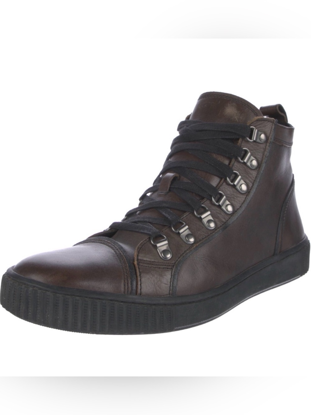 John Varvatos Dark Brown Leather Chukka Boot Sneaker